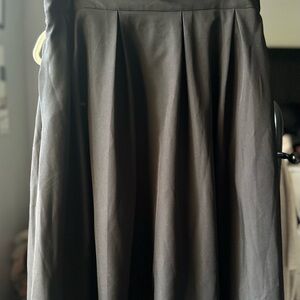 Chic Black A-Line Women's Skirt